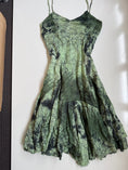 Load image into Gallery viewer, 00's Fairy cotton pattern backless midi • Size S
