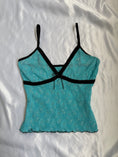 Load image into Gallery viewer, 00's Shimmery lace cami
