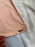 Load image into Gallery viewer, 00's Morgan blush pink mesh one shoulder ribbon top • Size S/M
