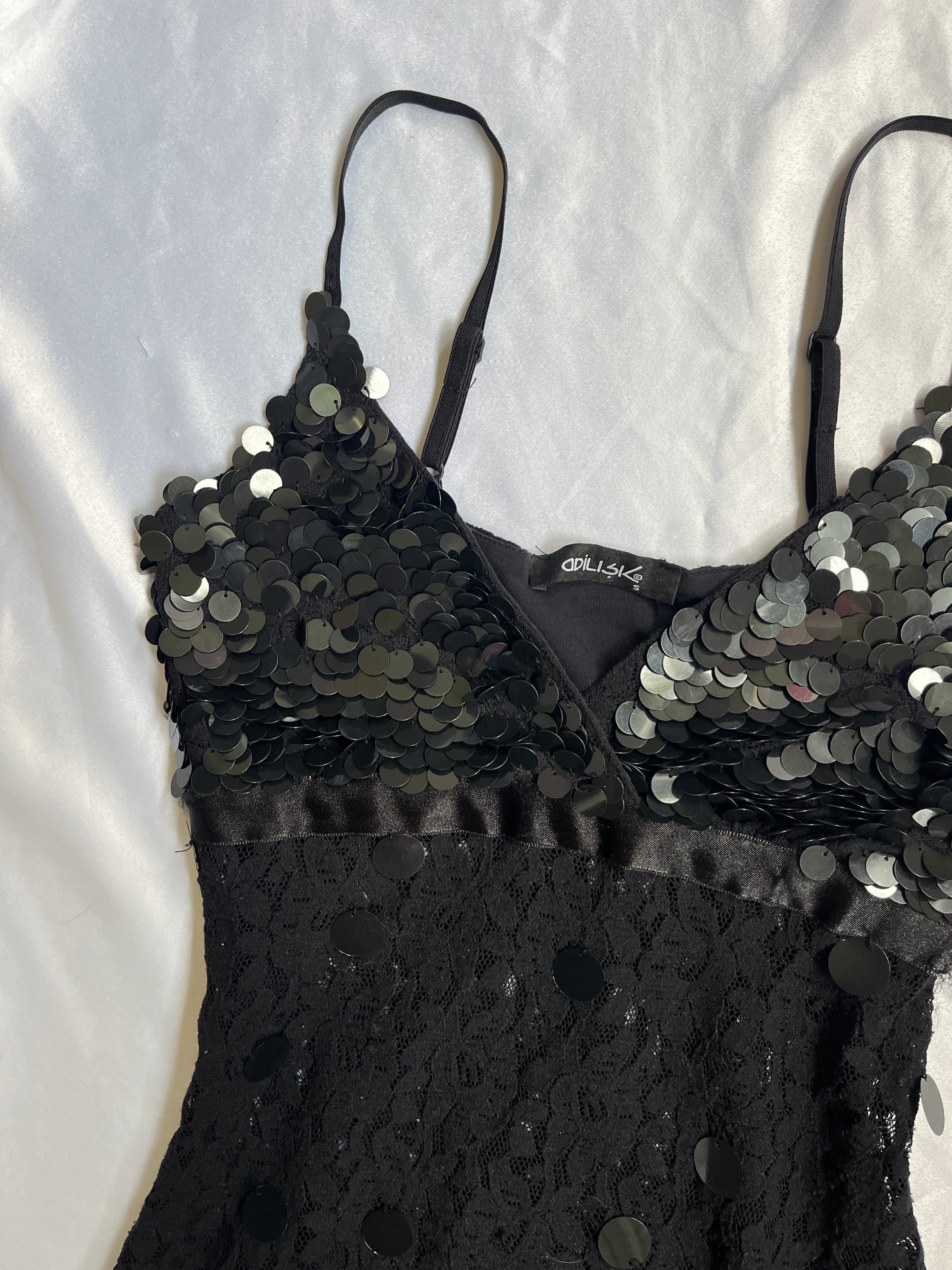 00's Lace sequin cami