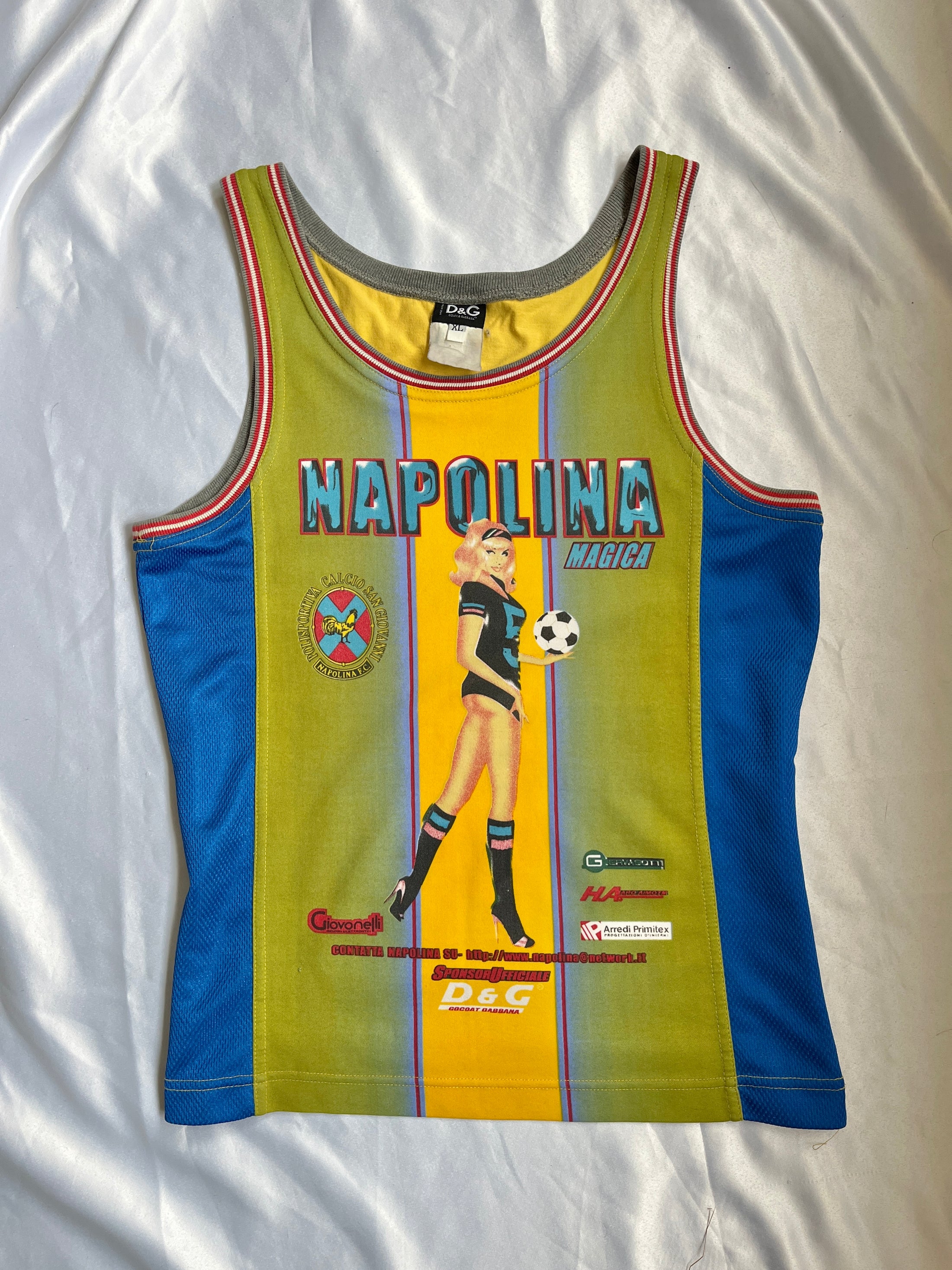 00's Dolce & Gabbana Napoli tank