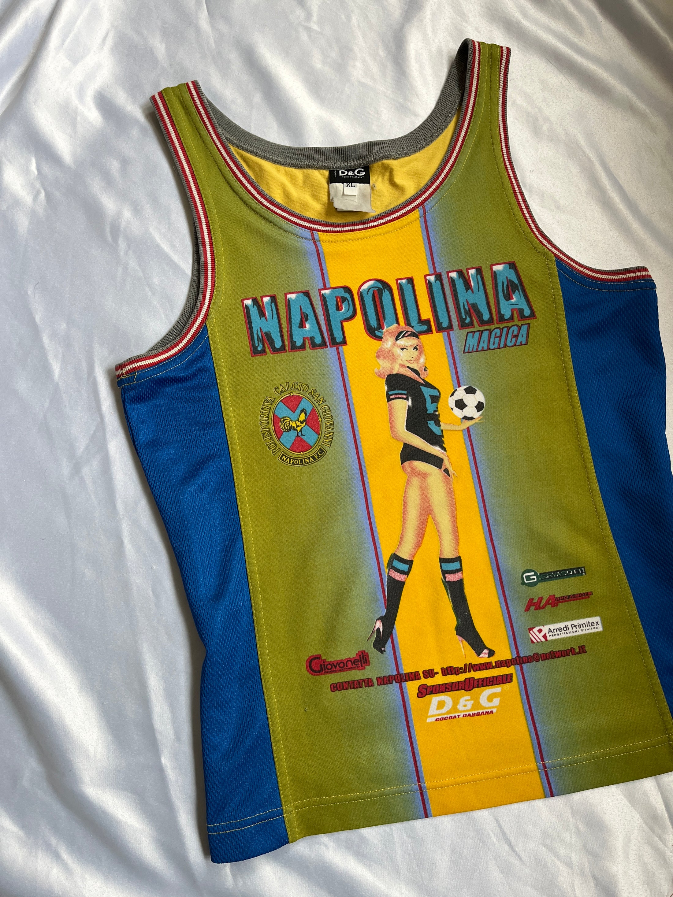 00's Dolce & Gabbana Napoli tank