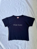 Load image into Gallery viewer, 00's Miss Sixty glitter print baby tee
