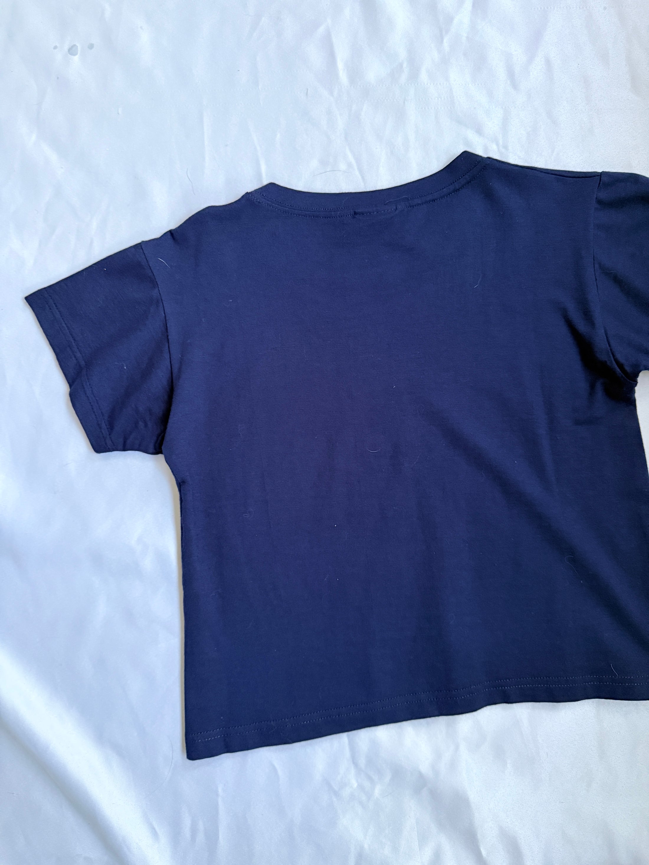 00's Miss Sixty glitter print baby tee