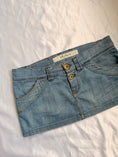 Load image into Gallery viewer, 00's Zara TRF denim micro mini
