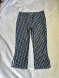 Load image into Gallery viewer, RARE 2003 Dior by Galliano monogram capris
