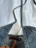 Load image into Gallery viewer, 00's Excalibur denim tie halter
