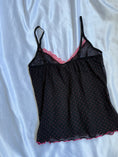 Load image into Gallery viewer, 00's Polka dot mesh cami
