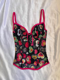 Load image into Gallery viewer, 00's Loliten heart mesh corset
