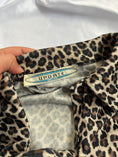 Load image into Gallery viewer, 90's textured leopard print button down • Size M
