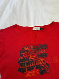 Load image into Gallery viewer, 00's Red cotton print baby tee
