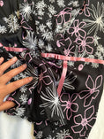 Load image into Gallery viewer, 00's Next flower ribbon tie back top
