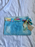 Load image into Gallery viewer, Deadstock 00's Bigamo sequin micro mini *Blue
