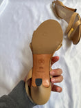 Load image into Gallery viewer, 00's Chanel tan leather strappy heels • Size EU 39
