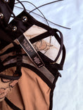 Load image into Gallery viewer, Victoria's Secret mesh lace boned corset • Size 12C
