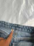 Load image into Gallery viewer, 00's Lightwash denim micro mini • Size 6
