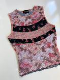 Load image into Gallery viewer, 00's Inscene mesh/lace tank  • Size L/XL
