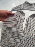 Load image into Gallery viewer, 00's Miss Sixty mesh beaded butterfly glitter stripe halter  • Size M
