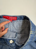 Load image into Gallery viewer, 00's Favori jeans denim pleat mini • Size 6
