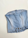 Load image into Gallery viewer, 00's DKNY denim corset top • Size S
