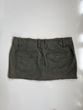 Load image into Gallery viewer, 00's Next khaki denim micro mini • Size 8
