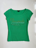 Load image into Gallery viewer, 00's Vero Moda diamante baby tee • Size S
