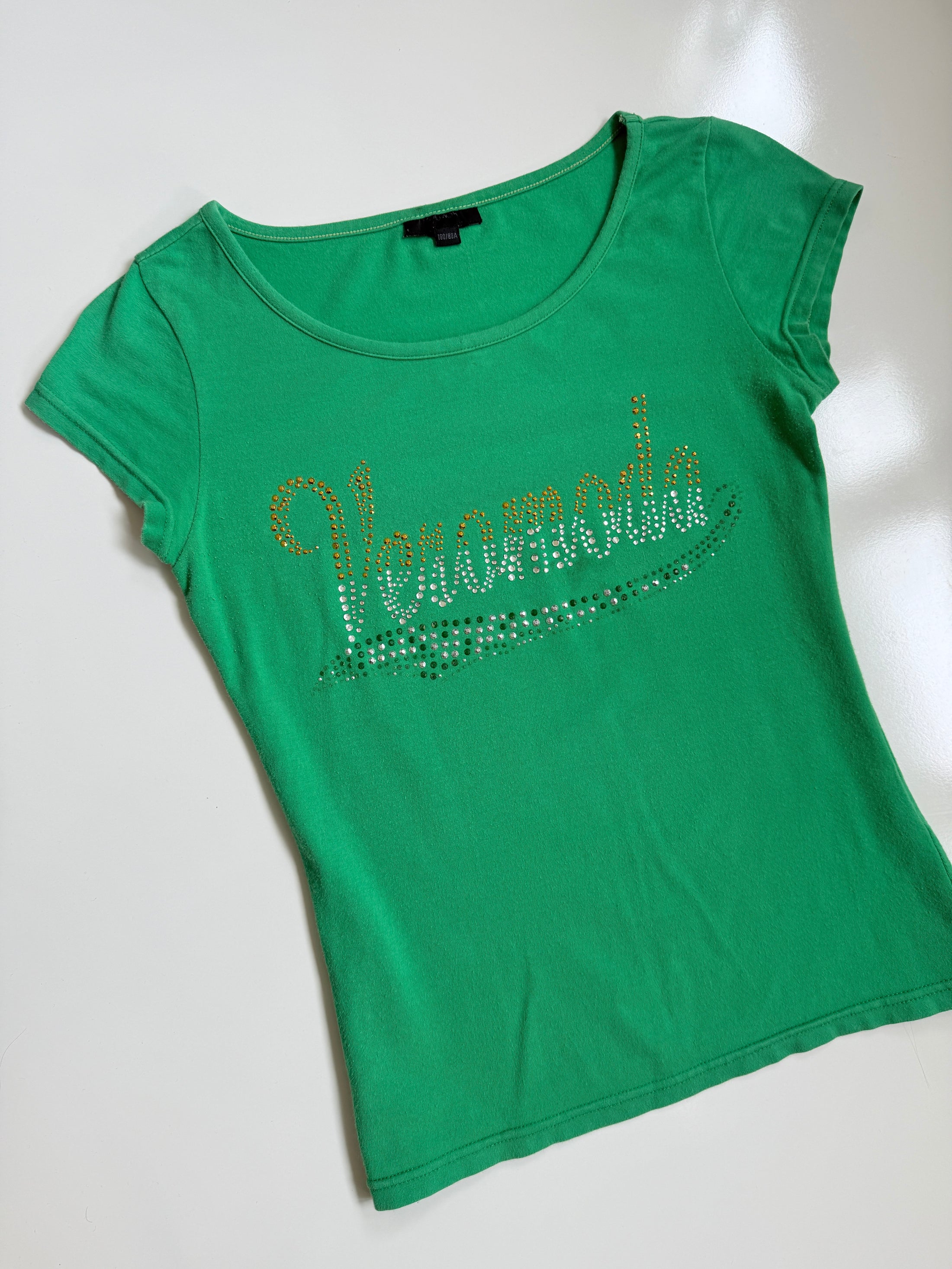 00's Vero Moda diamante baby tee • Size S