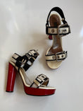 Load image into Gallery viewer, 00's Dolce & Gabbana buckle strappy heels • Size 7
