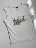 Load image into Gallery viewer, RARE 00's Dolce & Gabbana 'weird' diamante tank • Size L
