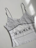 Load image into Gallery viewer, 00's 'Q. Girls' polka dot lace trim cami • Size S
