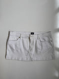 Load image into Gallery viewer, 00's Dolce & Gabbana white denim micro mini • Size 10
