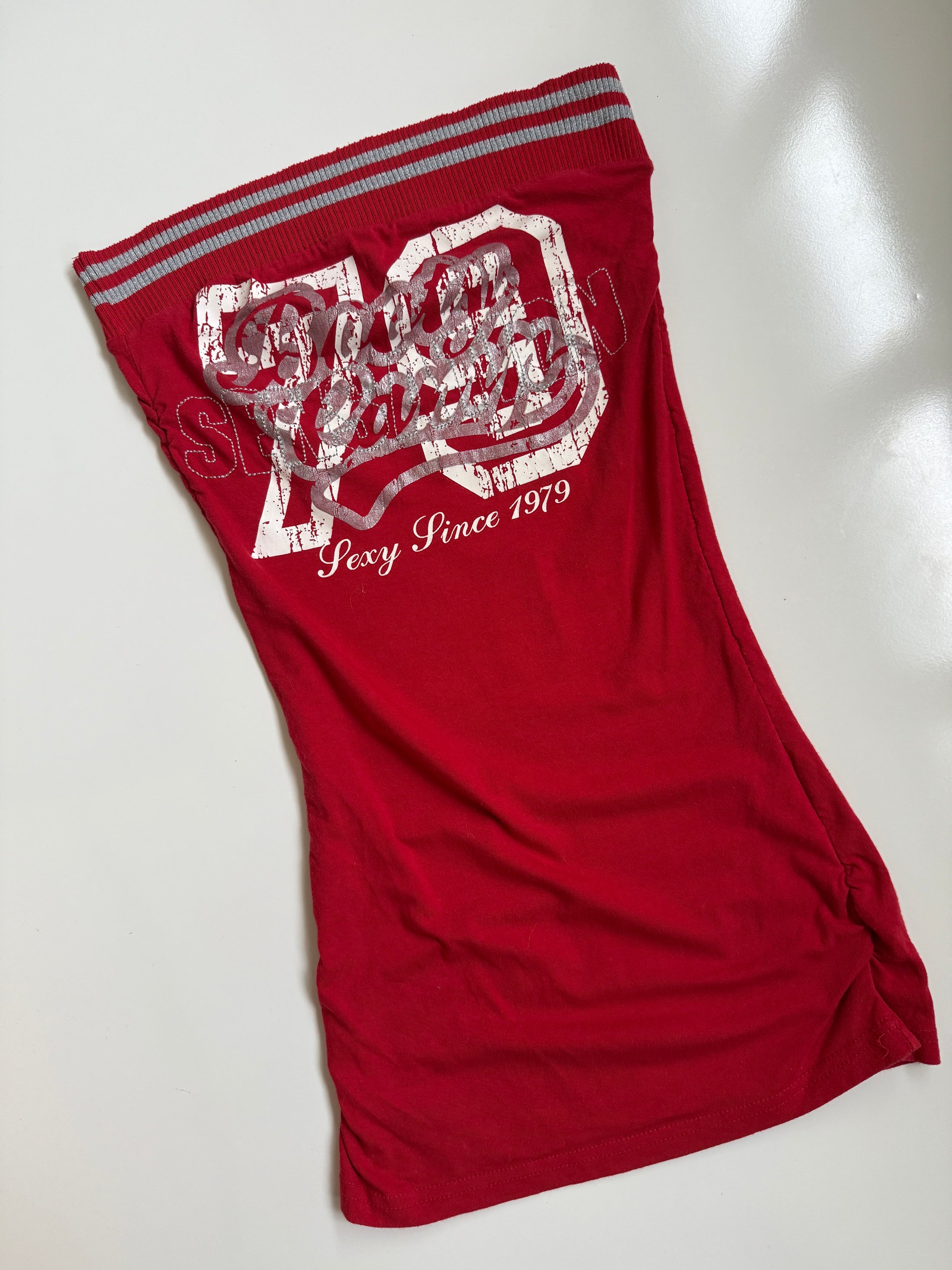 00's Coolcat sporty long tube top • Size XS