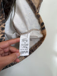 Load image into Gallery viewer, 00's Leopard faux leather lace up tank • Size M
