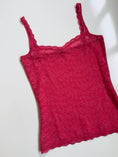 Load image into Gallery viewer, 00's Intimissimi hot pink lace cami • Size L
