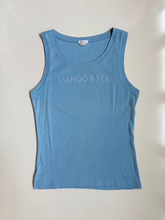 00's Mango cotton tank • Size S/M