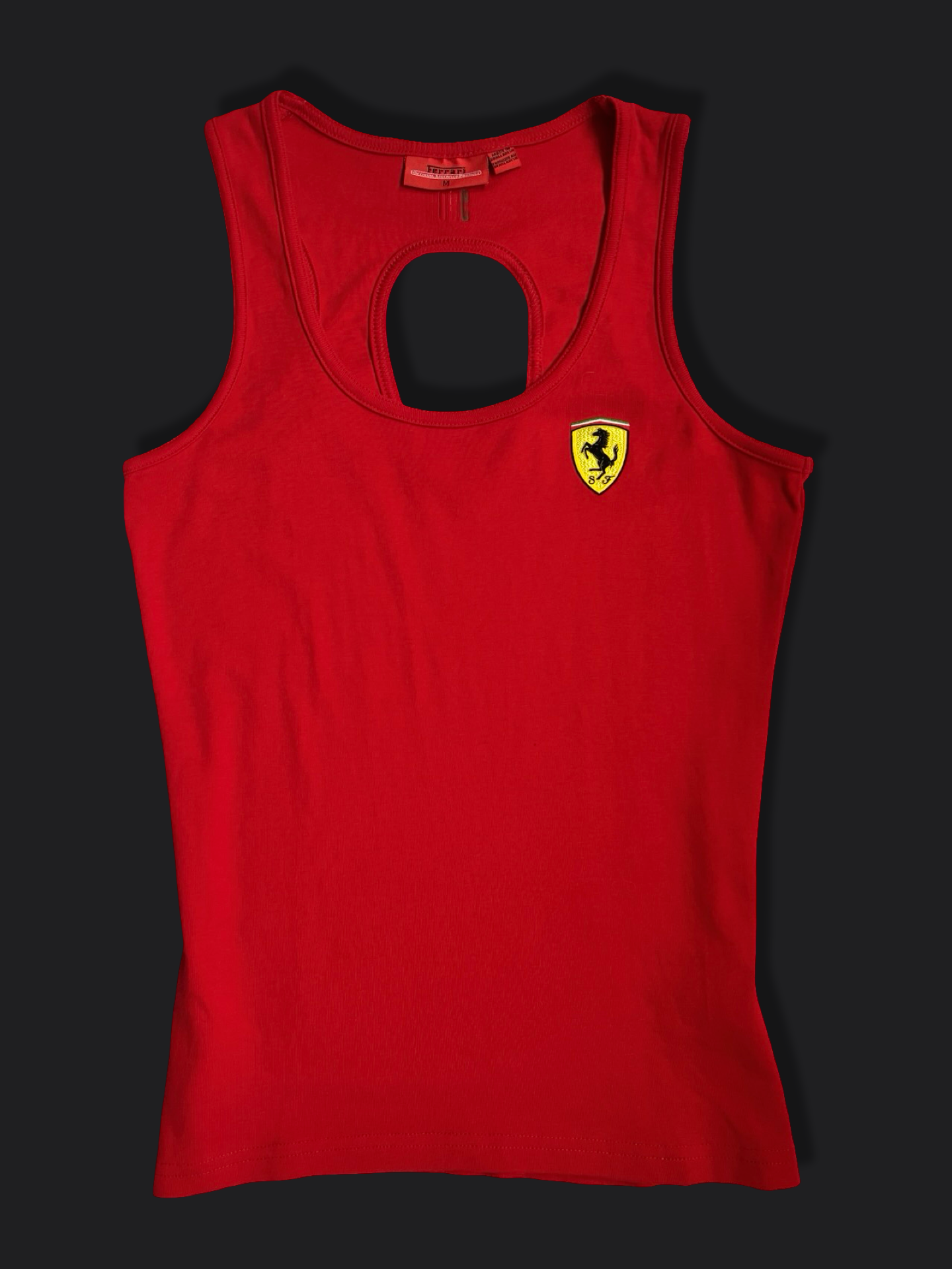 00's Ferrari emblem tank