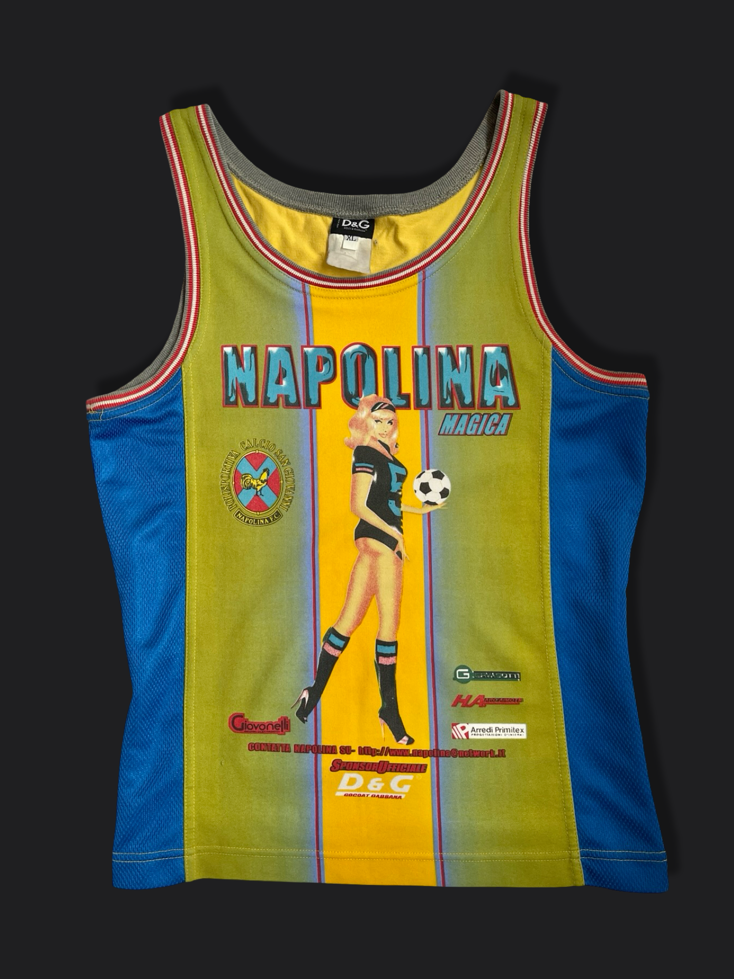 00's Dolce & Gabbana Napoli tank