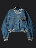 Load image into Gallery viewer, 90's DKNY denim bomber
